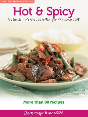 cover image of MB Test Kitchen Favourites: Hot & Spicy